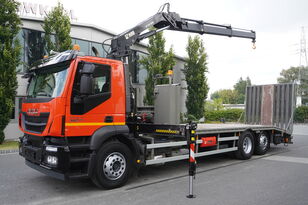 IVECO Stralis 360 EEV 6x2 / HIAB XS 166 E-2 HIDUO with Remote Control  Abschleppwagen