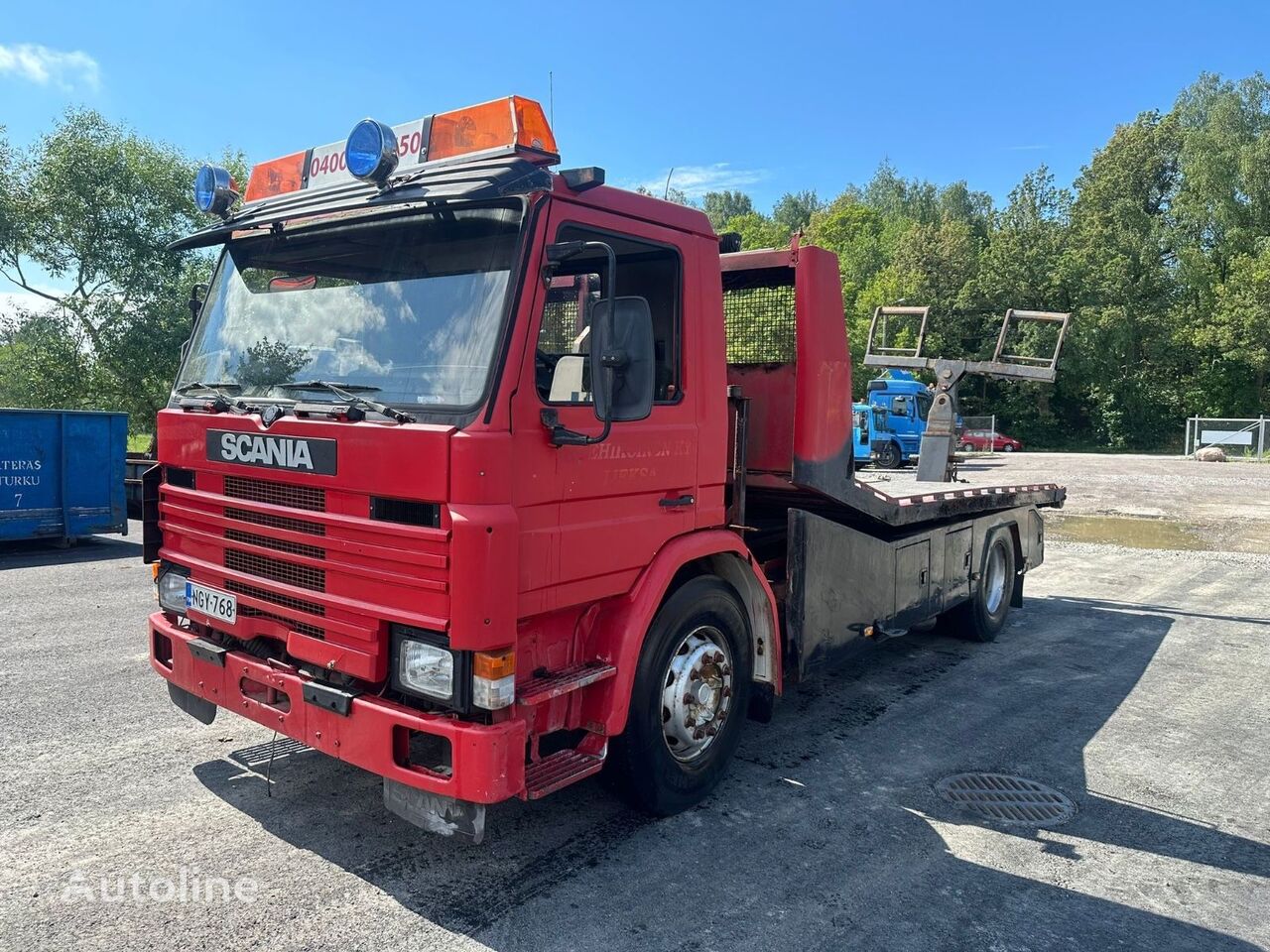 Scania G93 4x2 towing / abschlept truck Abschleppwagen