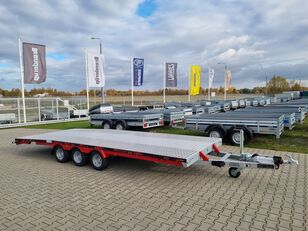 neuer TA-NO Scorpio 55 PREMIUM 3 axle car trailer 5,5m alu floor 3500kg GVW Autotransportanhänger