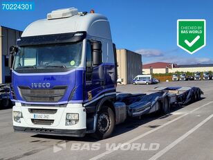 IVECO Stralis 500 4X2 ROLFO transporter Standklima 2xTanks Euro 6 Autotransporter