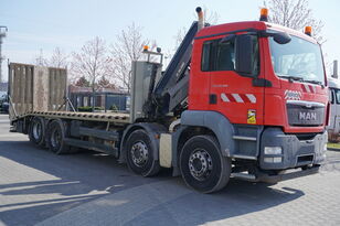 MAN TGS 35.360 E5 EEV 8×2 / HDS HIAB XS 166 HIDUO / Tow truck Autotransporter