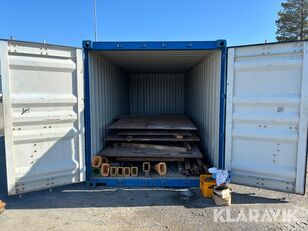 Plåt Hardox medföljande container Container - 20 Fuß