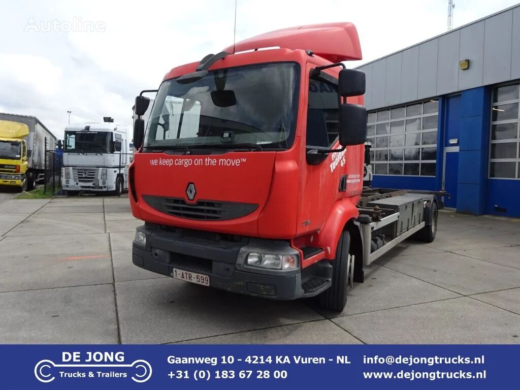 Renault Midlum 220 / Container System / Euro 4 / Manual Containerchassis LKW