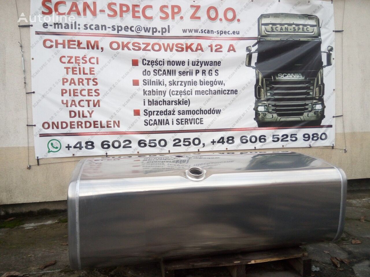 Scania 1902143, 2371390 Kraftstofftank für Scania P R G  Sattelzugmaschine