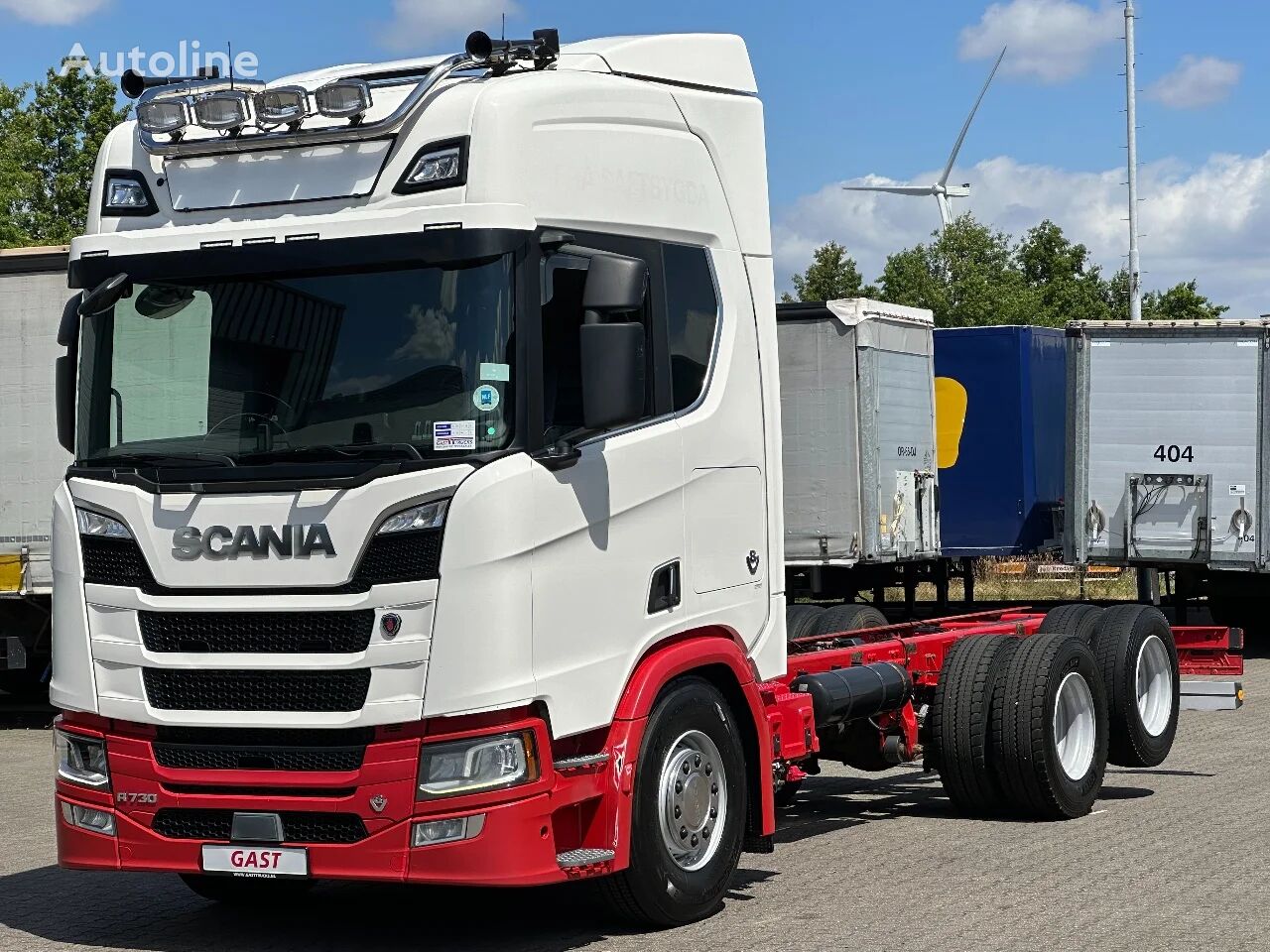 Scania R730 V8 NGS 6x2 Chassis Full Air Retarder Euro 6 Fahrgestell LKW