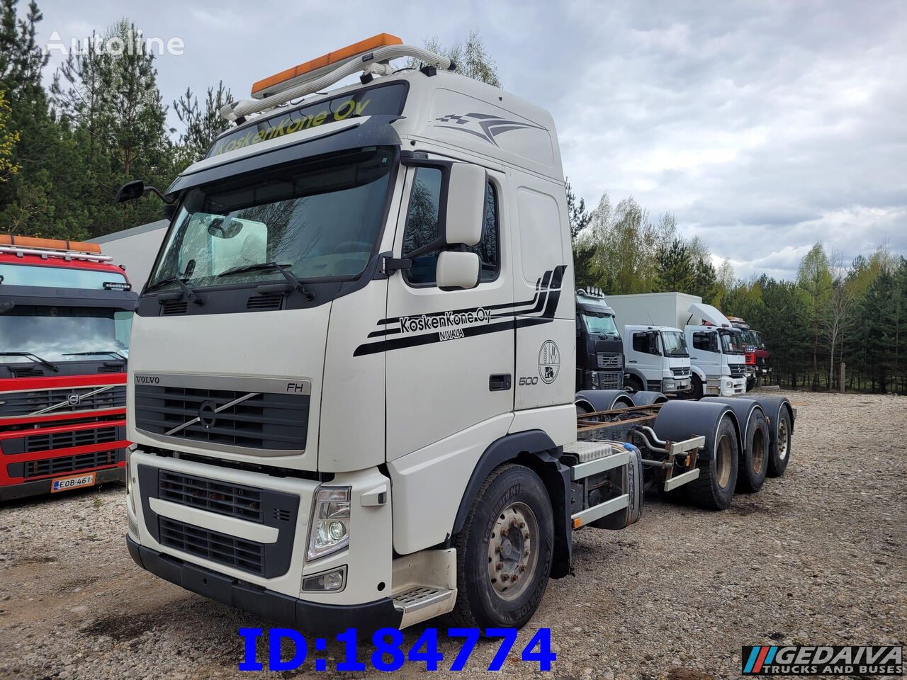 Volvo FH13 500HP 8x4 Euro5 Fahrgestell LKW