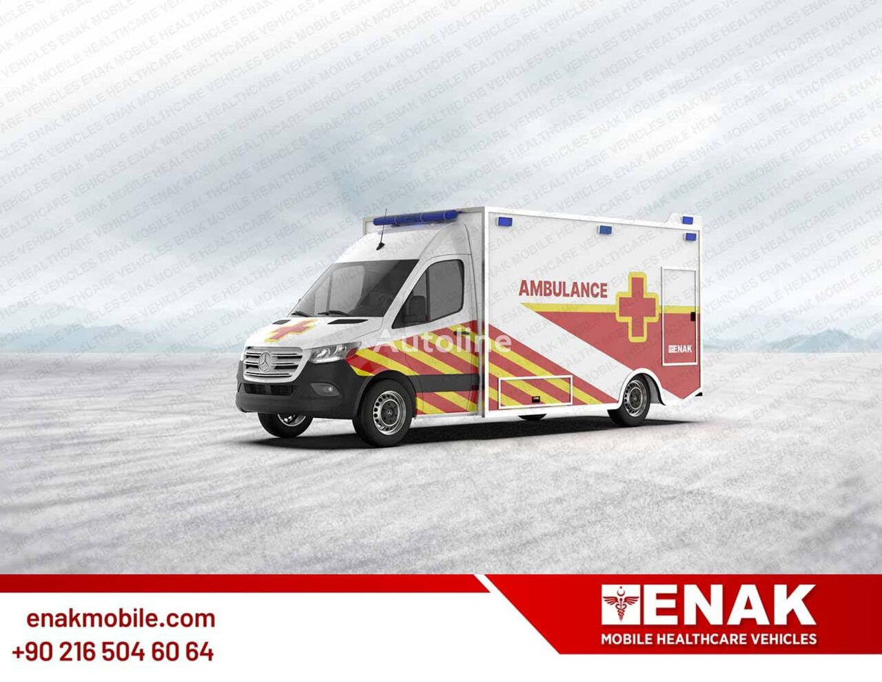 neuer Mercedes-Benz Box Ambulance  Rettungswagen
