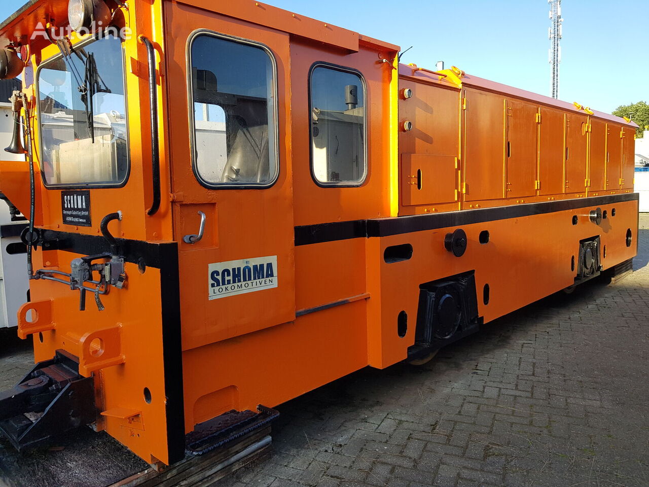 Deutz Schoema CFL 200 DCL 40 ton    Lokomotive