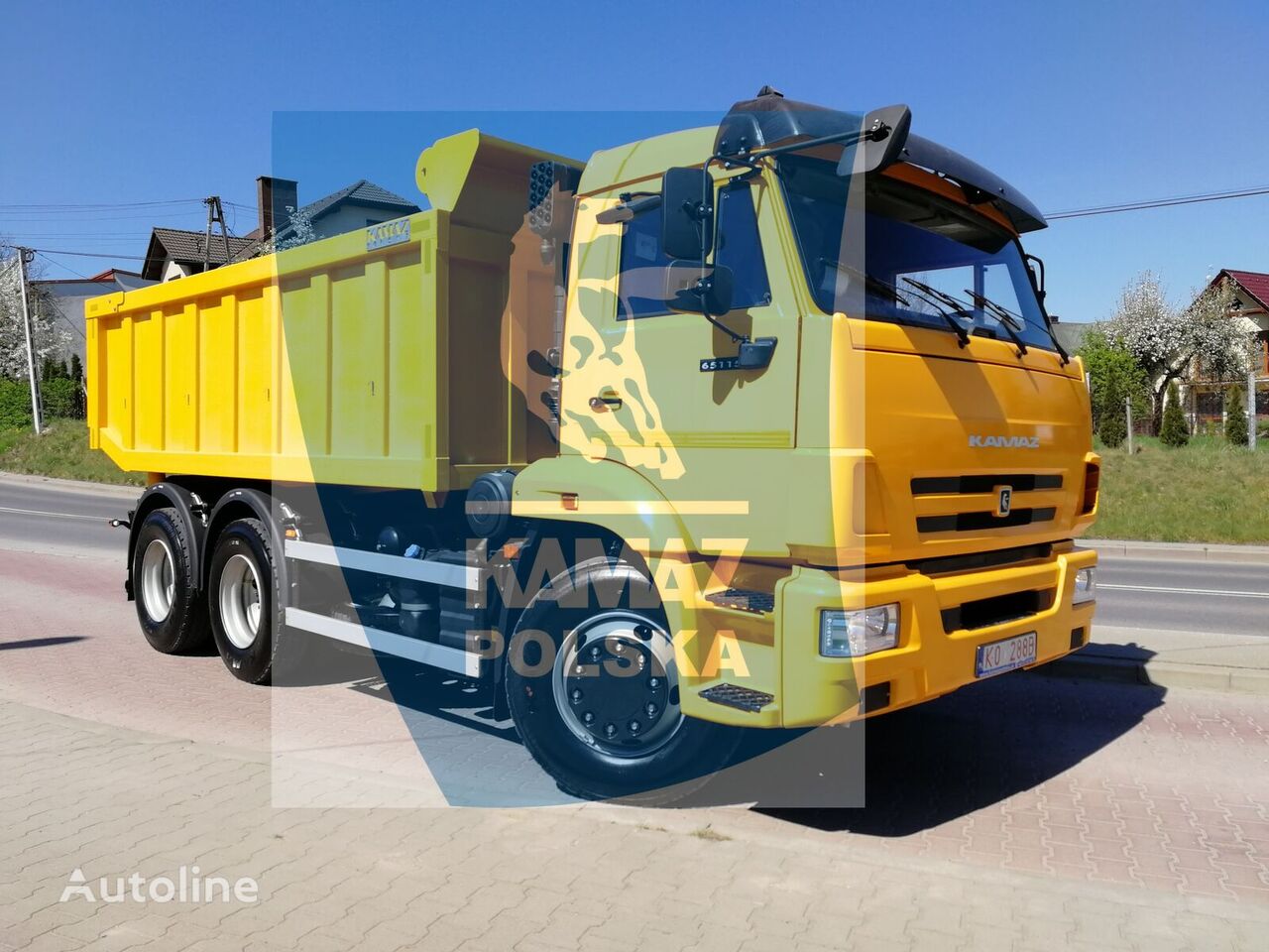 neuer KamAZ 6x4 wywrotka Muldenkipper