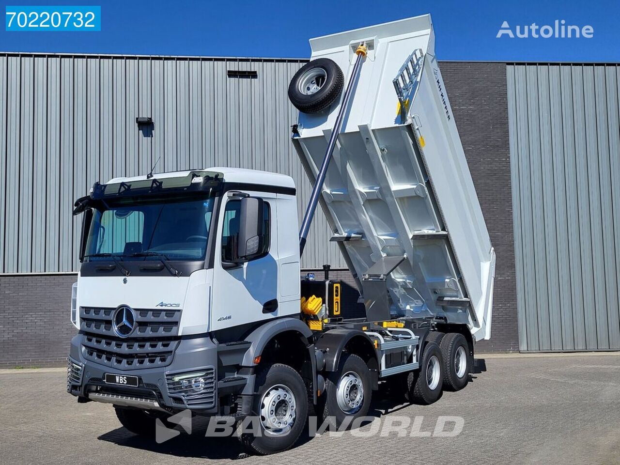 neuer Mercedes-Benz Arocs 4145 8X4 NEW! Big-Axle Automatic 20m3 KH Kipper Euro 3 Muldenkipper