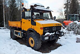 Mercedes-Benz UNIMOG U1450 *4x4 *MANUAL *FULL STEEL *DUMPER *VIDEO Muldenkipper