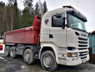 Scania R580 *8x4 *GEHAB *FULL STEEL *RETARDER *VIDEO Muldenkipper