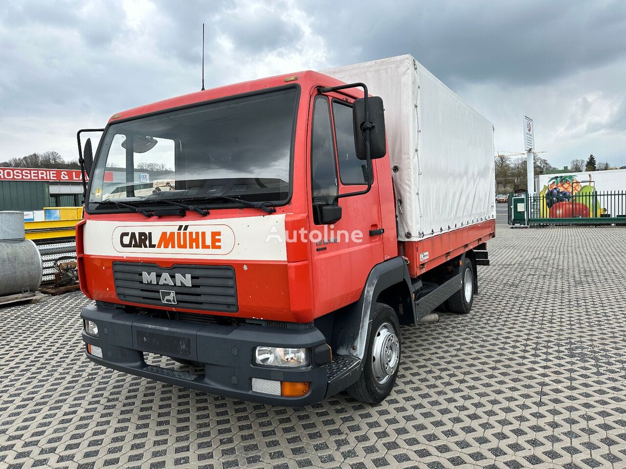 MAN LE 8.140 Planen-LKW