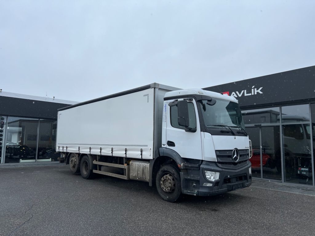 Mercedes-Benz Antos 2527 6x2 P+P+HF Planen-LKW