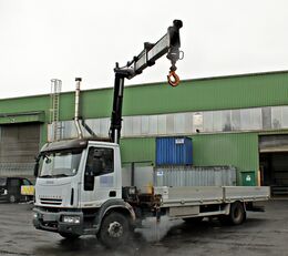 IVECO 160E25 *crane HIAB 099-2 DUO *ONLY 125tkm *MANUAL *VIDEO Pritsche LKW