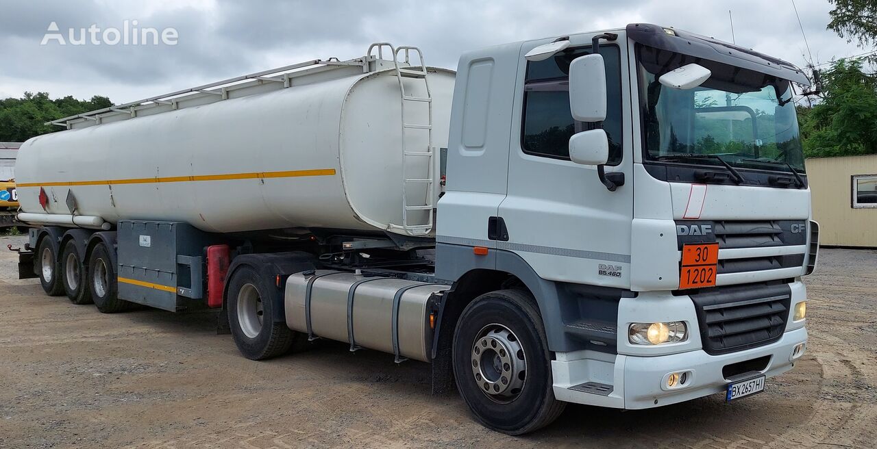 DAF CF 85 460 Sattelzugmaschine + Tankwagen für Heizöl und Diesel