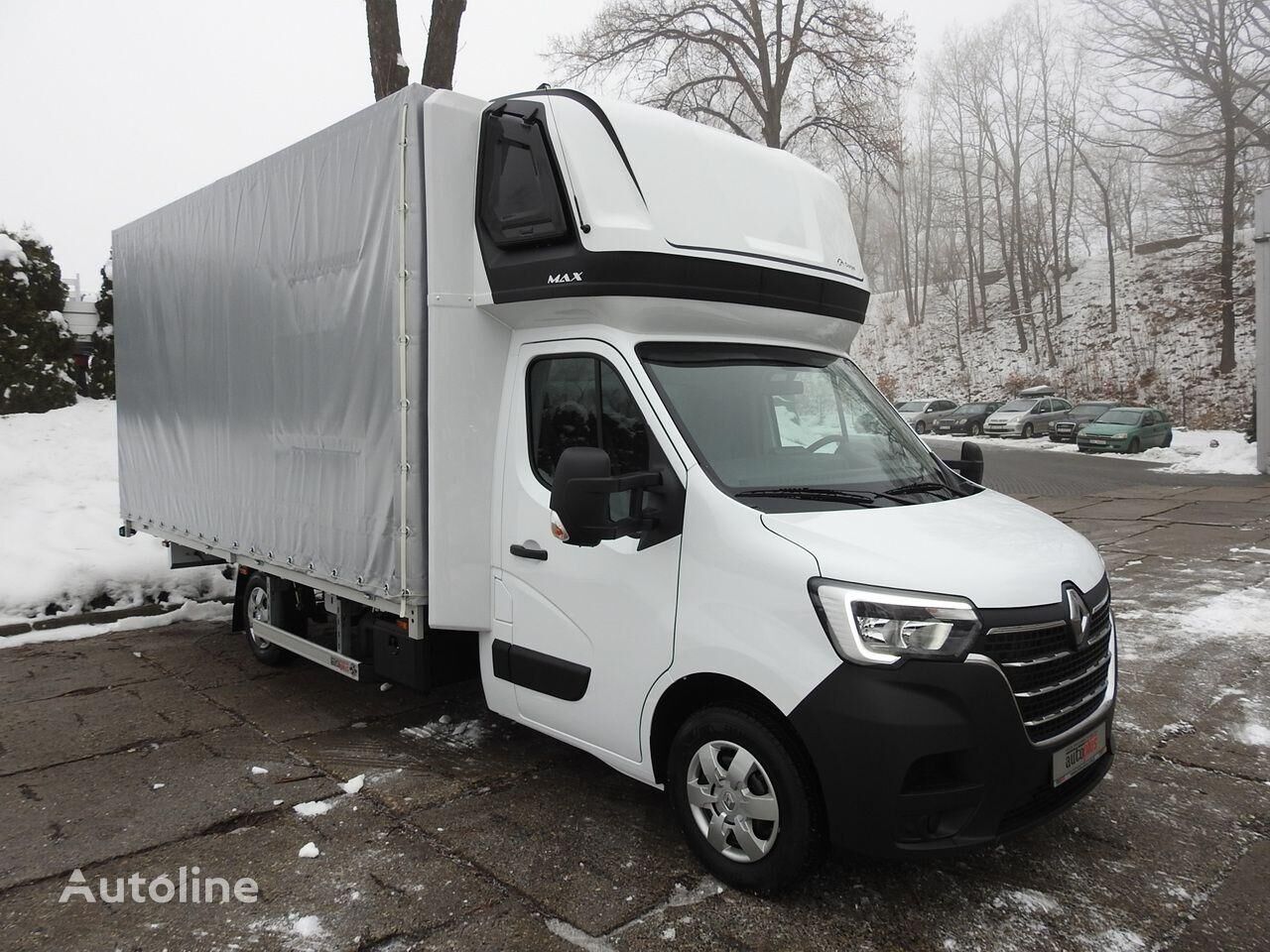 neue Renault MASTER	P+P Schiebeplanen-LKW