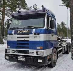 Scania 143H Seil Abrollkipper