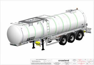 neuer Crossland Bitumen ADR Tanker Trailer Bitumenauflieger