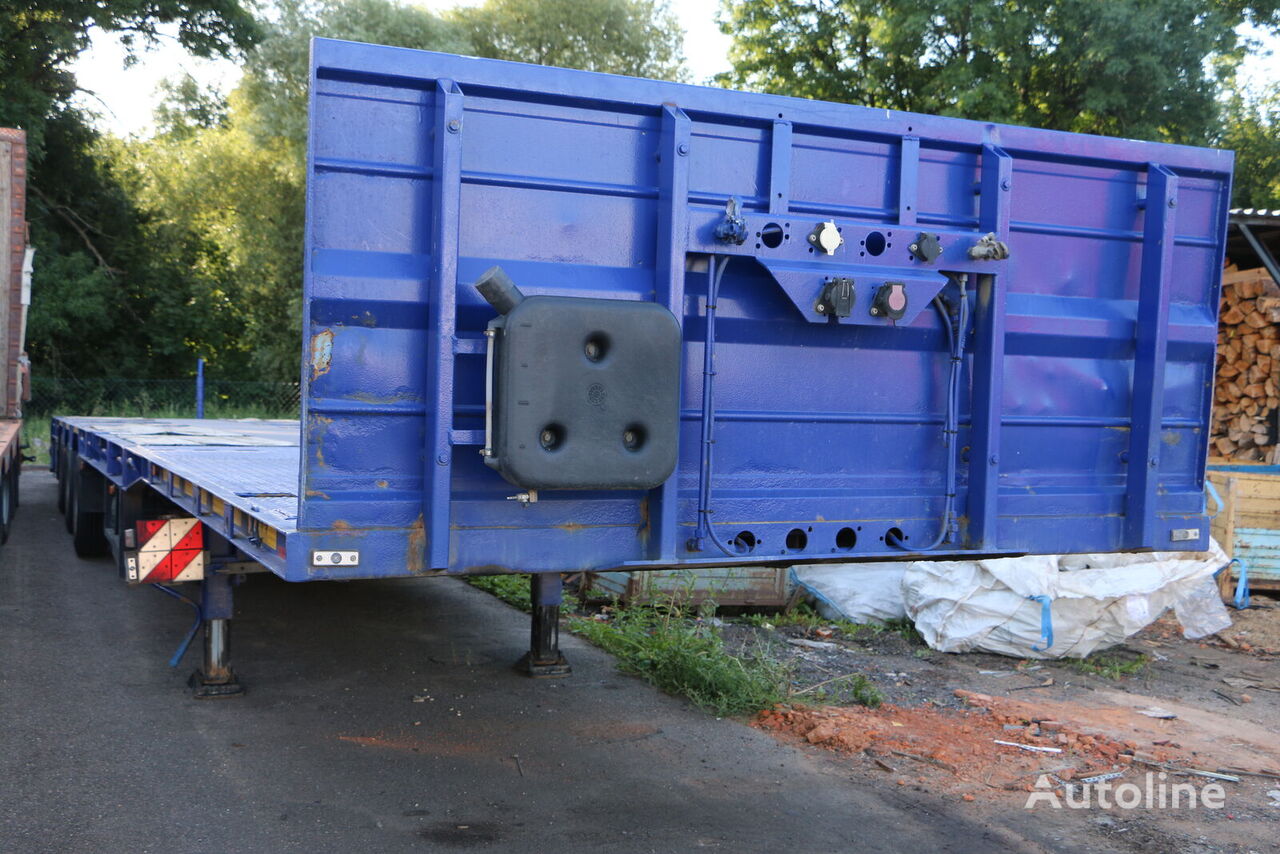 Goldhofer SPN-L3A 34/80 extendable 3 axle semi-trailer Tieflader Auflieger