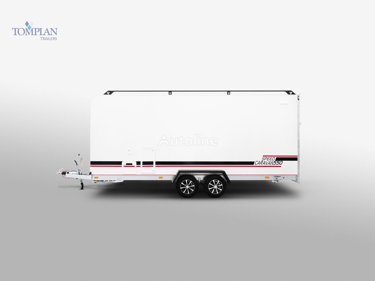 neuer Tomplan Caravan Cargo Trailer 550x200x210  Wohnwagen